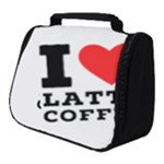 I love latte coffee Full Print Travel Pouch (Small)