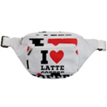 I love latte coffee Fanny Pack