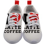 I love latte coffee Kids Athletic Shoes