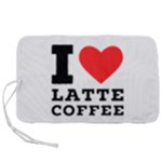 I love latte coffee Pen Storage Case (S)