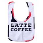 I love latte coffee Baby Bib