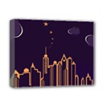 Skyscraper-town-urban-towers Deluxe Canvas 14  x 11  (Stretched)