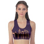 Skyscraper-town-urban-towers Sports Bra