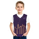 Skyscraper-town-urban-towers Kids  Basketball Tank Top