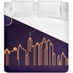 Skyscraper-town-urban-towers Duvet Cover (King Size)