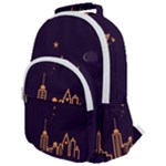 Skyscraper-town-urban-towers Rounded Multi Pocket Backpack