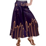 Skyscraper-town-urban-towers Women s Satin Palazzo Pants