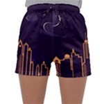 Skyscraper-town-urban-towers Sleepwear Shorts