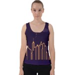 Skyscraper-town-urban-towers Velvet Tank Top