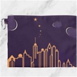 Skyscraper-town-urban-towers Canvas Cosmetic Bag (XXXL)