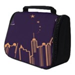 Skyscraper-town-urban-towers Full Print Travel Pouch (Small)