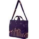 Skyscraper-town-urban-towers Square Shoulder Tote Bag