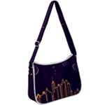 Skyscraper-town-urban-towers Zip Up Shoulder Bag