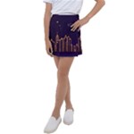 Skyscraper-town-urban-towers Kids  Tennis Skirt