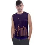 Skyscraper-town-urban-towers Men s Regular Tank Top