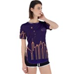 Skyscraper-town-urban-towers Perpetual Short Sleeve T-Shirt