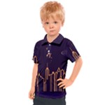 Skyscraper-town-urban-towers Kids  Polo Tee