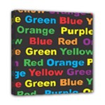 Red-yellow-blue-green-purple Mini Canvas 8  x 8  (Stretched)