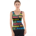 Red-yellow-blue-green-purple Tank Top