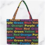 Red-yellow-blue-green-purple Mini Tote Bag