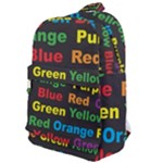 Red-yellow-blue-green-purple Classic Backpack