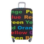 Red-yellow-blue-green-purple Luggage Cover (Small)