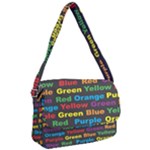 Red-yellow-blue-green-purple Courier Bag