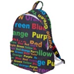 Red-yellow-blue-green-purple The Plain Backpack