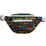 Red-yellow-blue-green-purple Fanny Pack