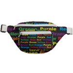 Red-yellow-blue-green-purple Fanny Pack