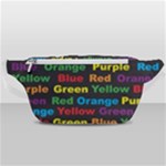 Red-yellow-blue-green-purple Waist Bag 