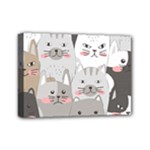 Cute Cats Seamless Pattern Mini Canvas 7  x 5  (Stretched)