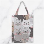 Cute Cats Seamless Pattern Classic Tote Bag