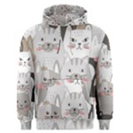 Cute Cats Seamless Pattern Men s Core Hoodie