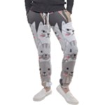 Cute Cats Seamless Pattern Men s Jogger Sweatpants