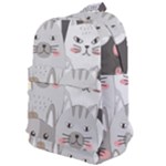 Cute Cats Seamless Pattern Classic Backpack