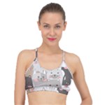 Cute Cats Seamless Pattern Basic Training Sports Bra