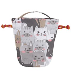 Drawstring Bucket Bag 