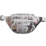 Cute Cats Seamless Pattern Fanny Pack