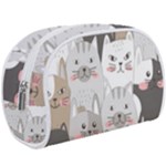 Cute Cats Seamless Pattern Make Up Case (Large)