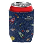 Cat-cosmos-cosmonaut-rocket Can Holder