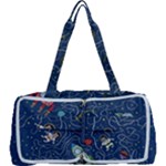 Cat-cosmos-cosmonaut-rocket Multi Function Bag