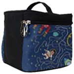 Cat-cosmos-cosmonaut-rocket Make Up Travel Bag (Big)