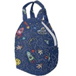 Cat-cosmos-cosmonaut-rocket Travel Backpack