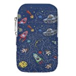 Cat-cosmos-cosmonaut-rocket Waist Pouch (Small)