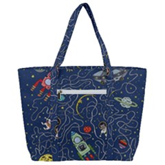 Zip Up Canvas Bag 