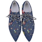 Cat-cosmos-cosmonaut-rocket Pointed Oxford Shoes