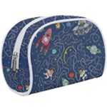 Cat-cosmos-cosmonaut-rocket Make Up Case (Large)