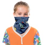 Cat-cosmos-cosmonaut-rocket Face Covering Bandana (Kids)