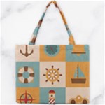 Nautical-elements-collection Mini Tote Bag